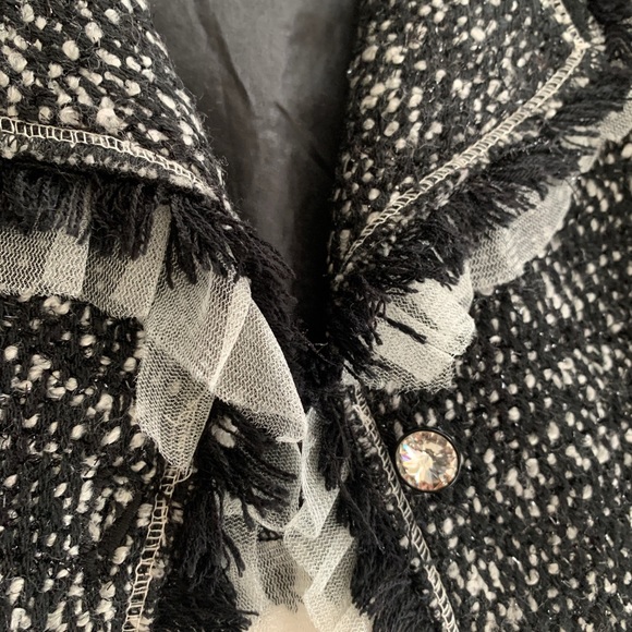 Girls tweed jacket [size 6] - Picture 3 of 7